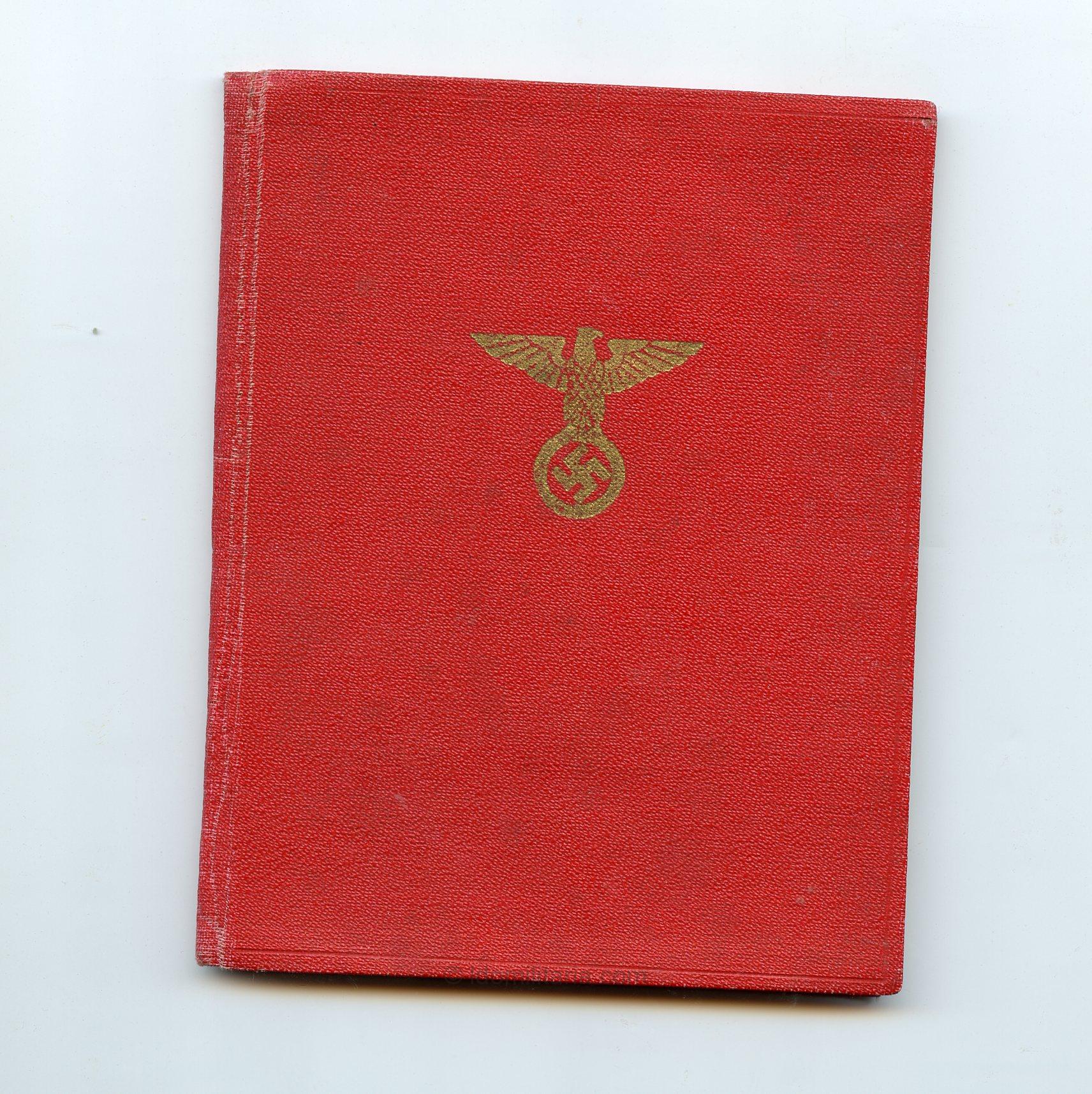 NSDAP Membership ausweis 1937