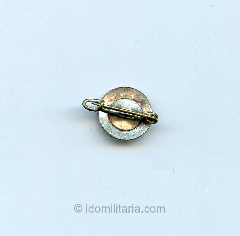 NSDAP Symapthie badge 13mm 'sunray' pattern - Image 2