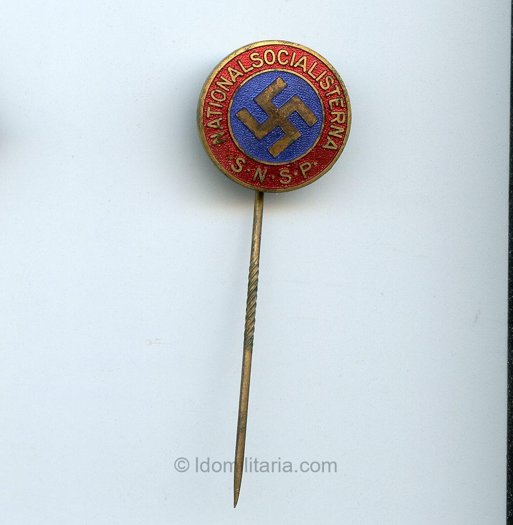 SNSP Membership stickpin - Alois Ritter, Stockholm