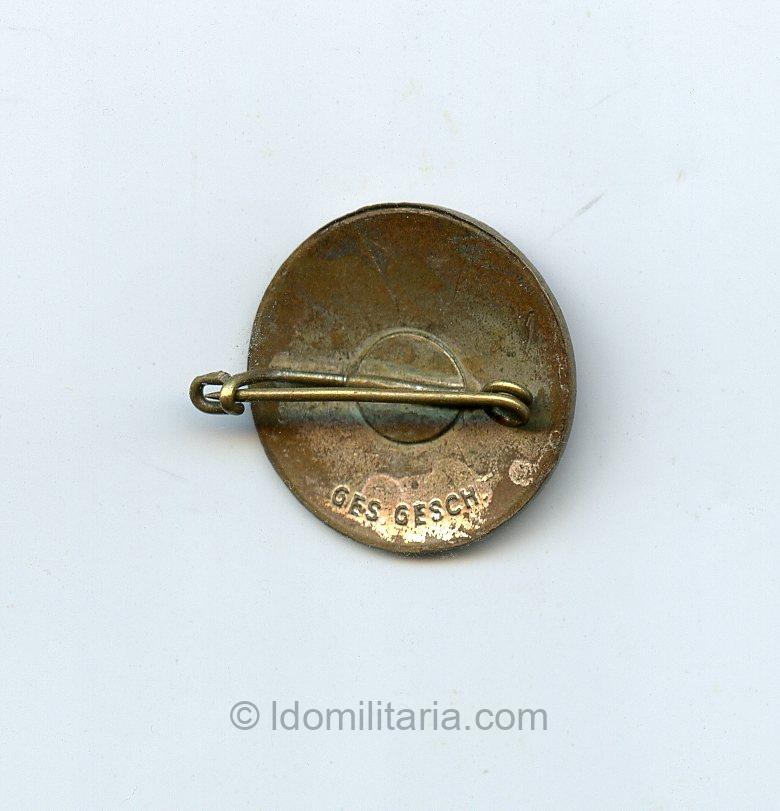 Early NSDAP Membership badge - Ges. Gesch. - Image 2