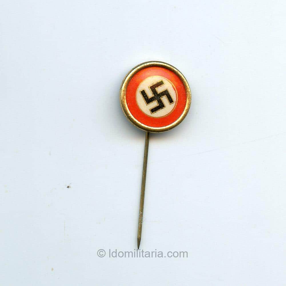 Early Celluloid NSDAP Sympathie stickpin