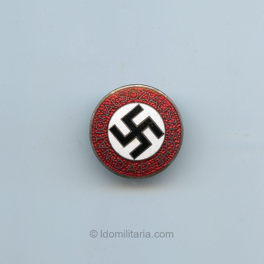 NSDAP Membership badge – Robert Hauschild, Pforzheim