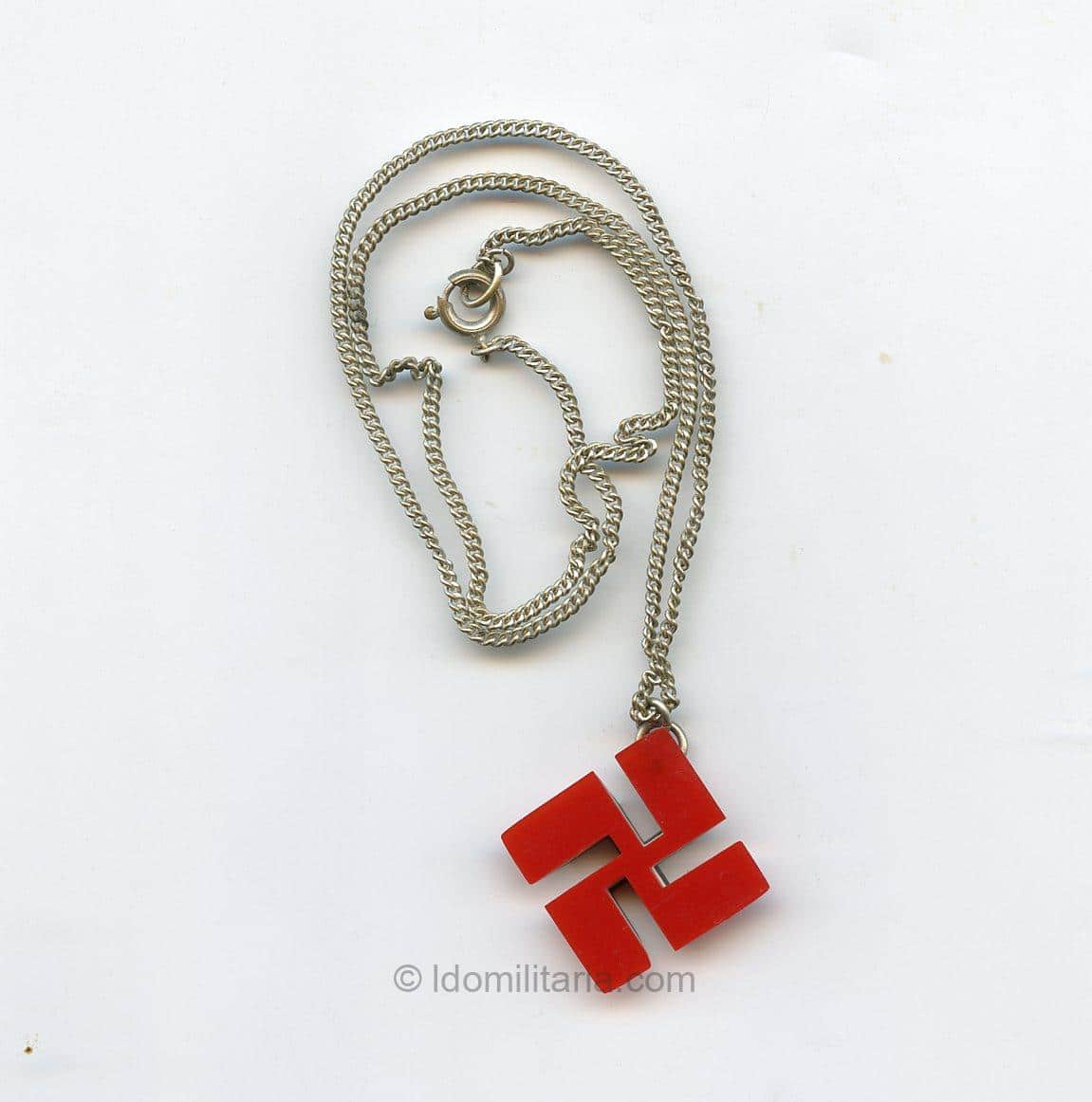 Rare Early NSDAP Sympathie hanger. - Image 3