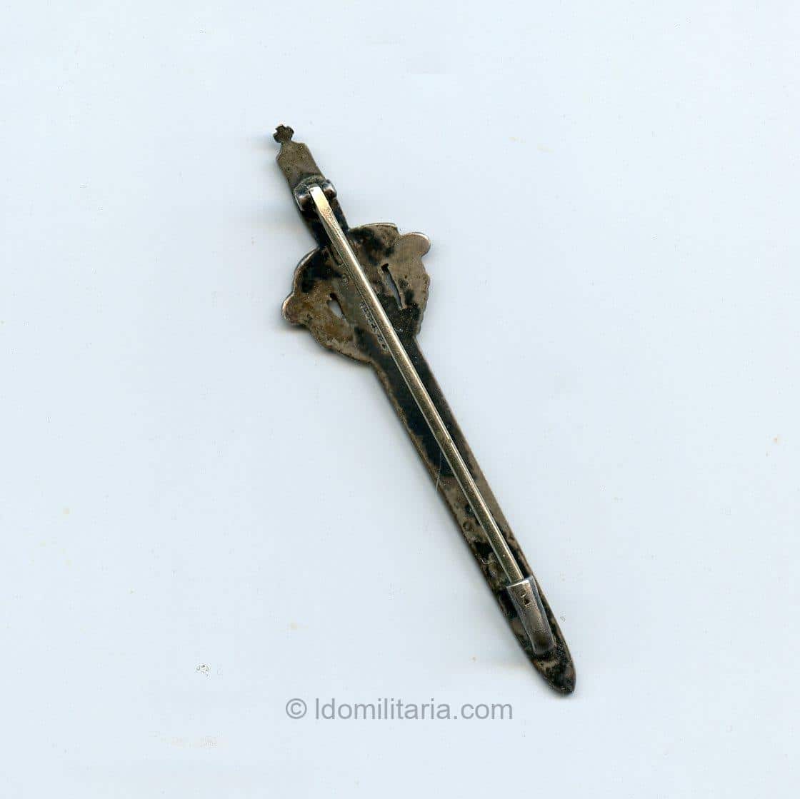 WW1 Era broche ''900'' silver - Image 2