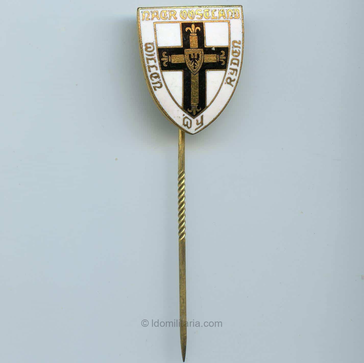 Soldaten Siedlungs Verband Kurland ( SSVK ) Membership stickpin