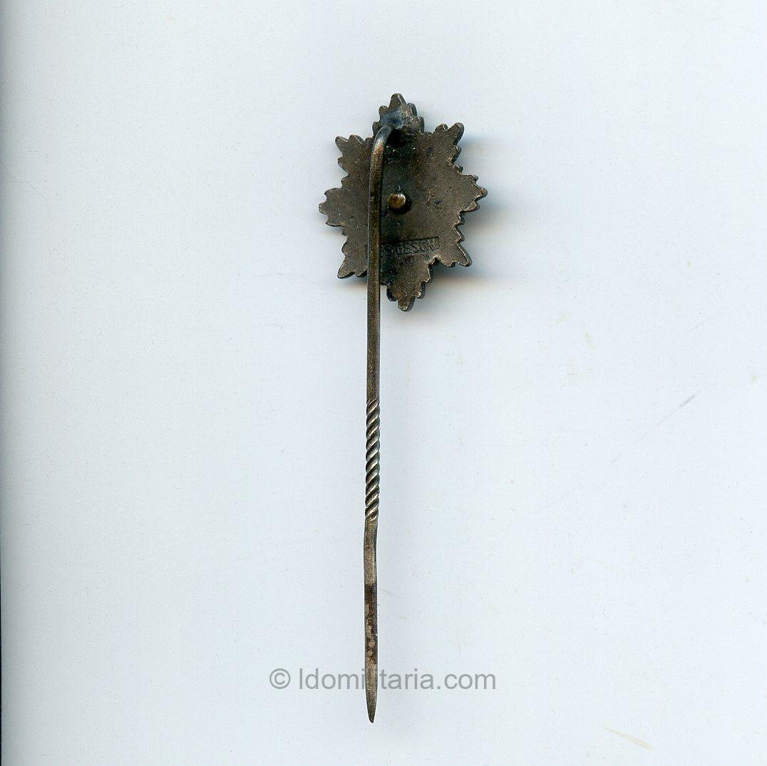 Deutsche feldehrenzeichen miniature stickpin - Ges. Gesch. - Image 2