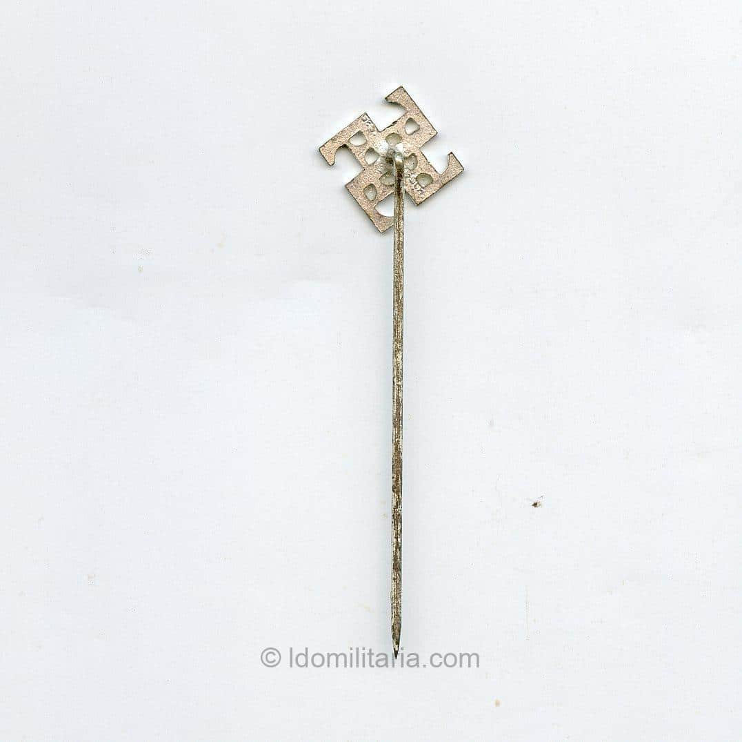 „Frisch, fromm, fröhlich, frei“ Swastika stickpin - Ges. Gesch. - Image 2