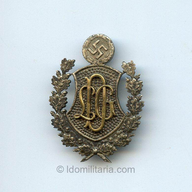 Rare Lodzer (Łódź/Litzmannstadt) Deutsche Gymnasium Membership badge