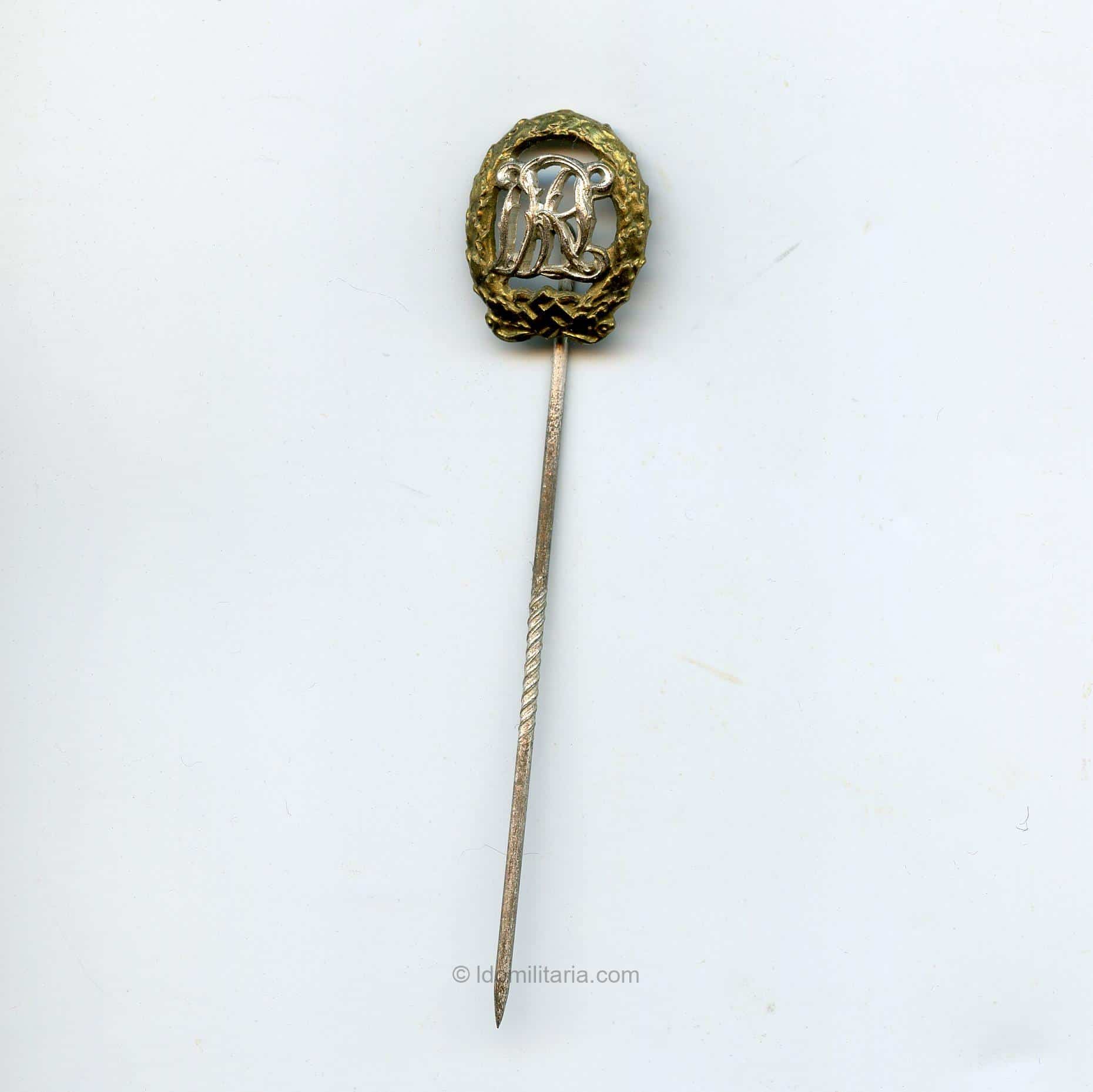 DRL War disabled sport badge miniature – Wernstein, Jena