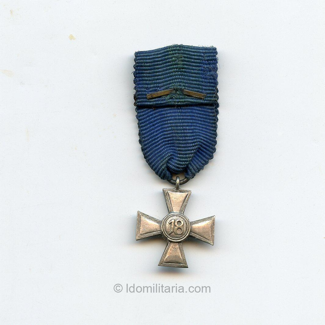 Luftwaffe Dienstauszeichnung für 18 jahre medal Miniature - Image 2