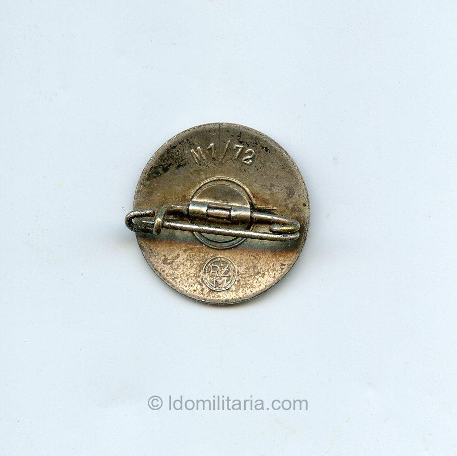 NSDAP Membership badge - Fritz Zimmermann, Stuttgart - Image 2