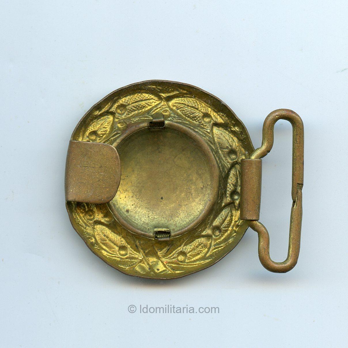 NSDAP/HJ Sympathie Buckle in gold - Image 2