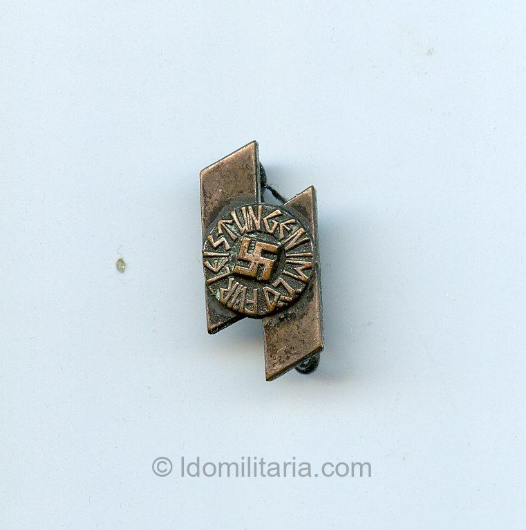 DJ Sport Badge Miniature – Wilhelm Deumer, Lüdenscheid