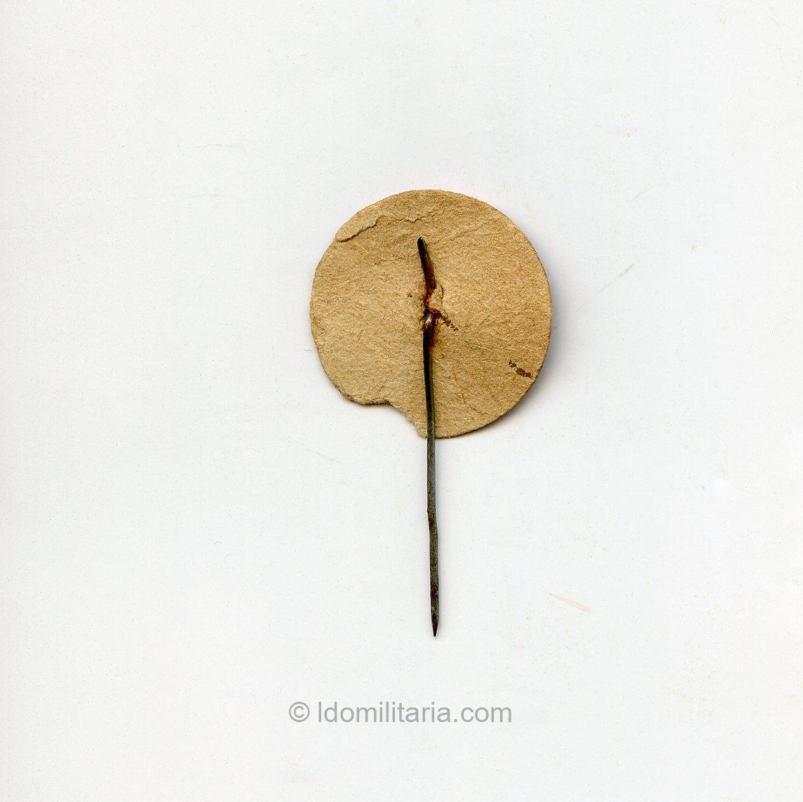 3-piece construction Paper NSDAP Symapthie stickpin - Image 2