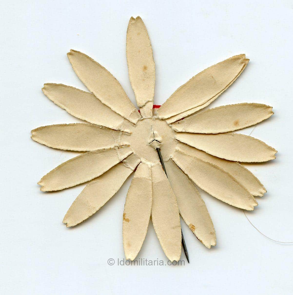 NSDAP sympathy paper flower pin (2) - Image 2