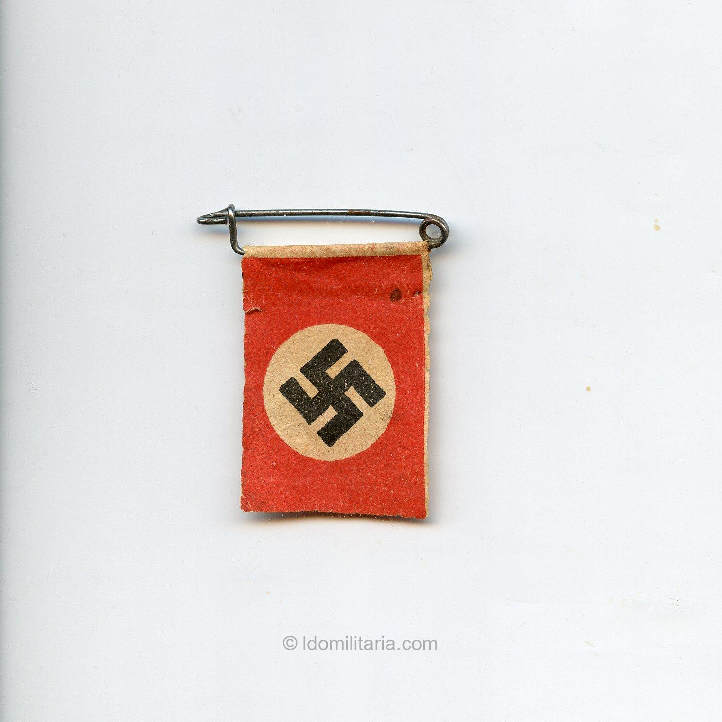 NSDAP Paper Ribbon badge