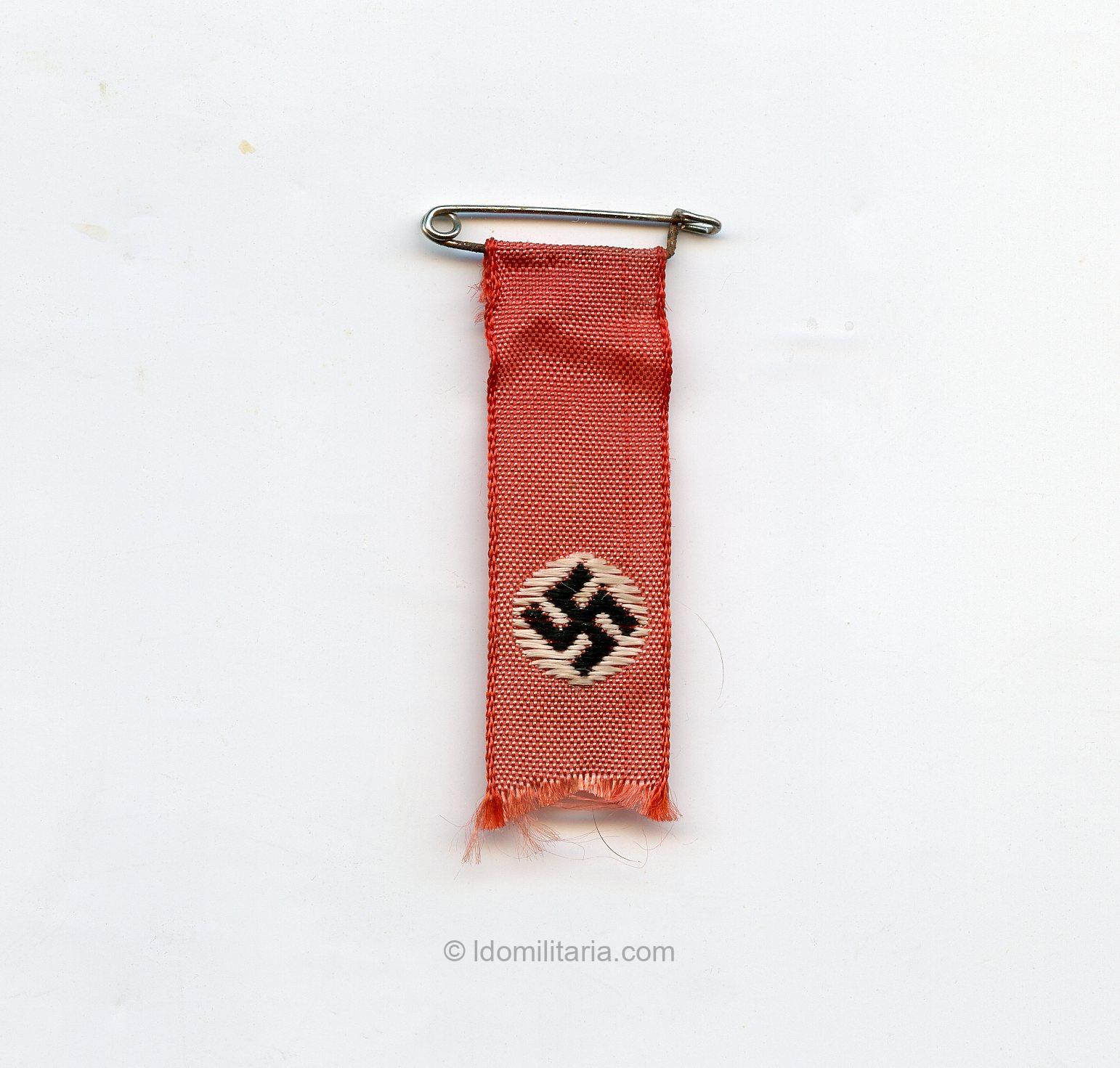 NSDAP Cloth Sympathie Ribbon
